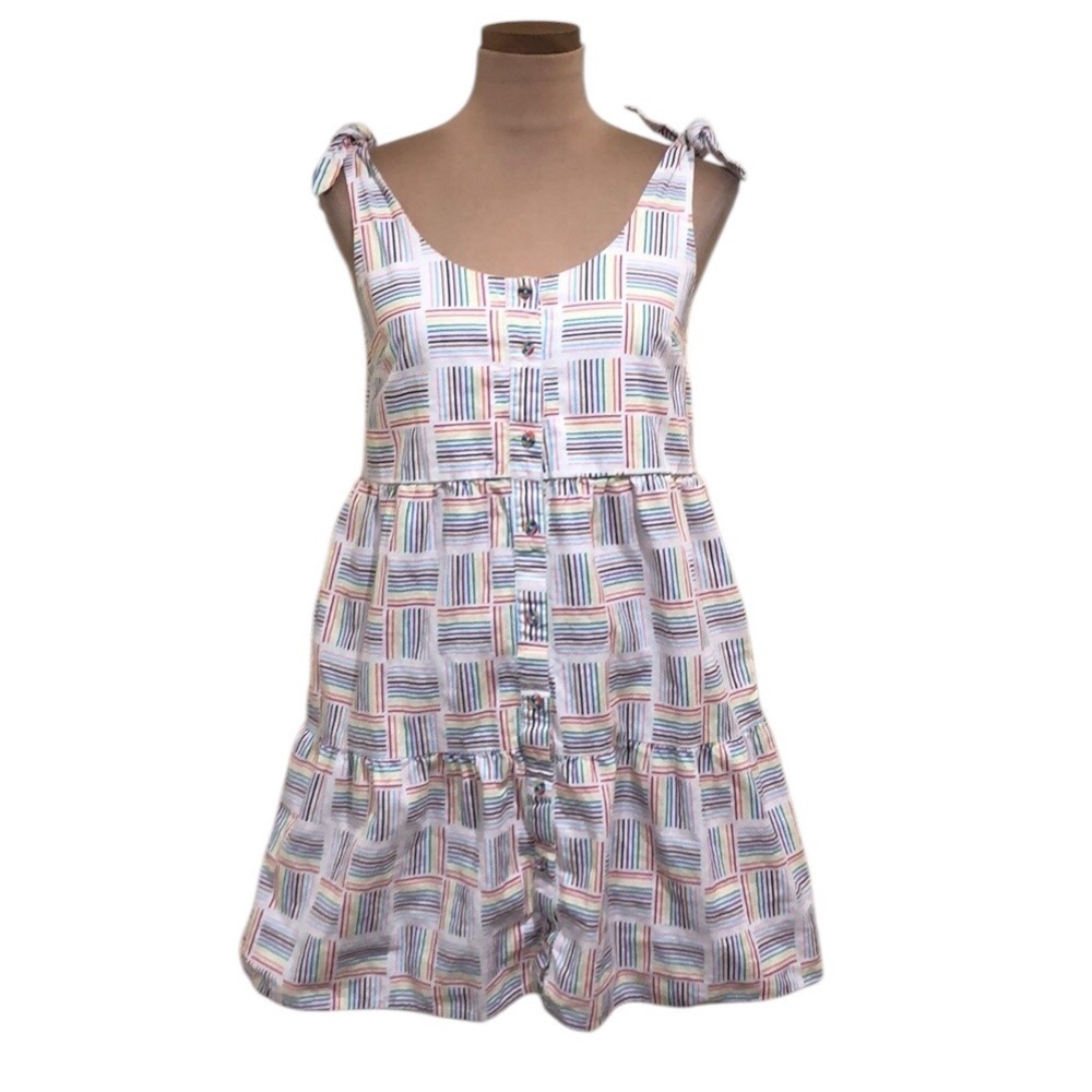 Target Pride Rainbow Striped Dress Size XS